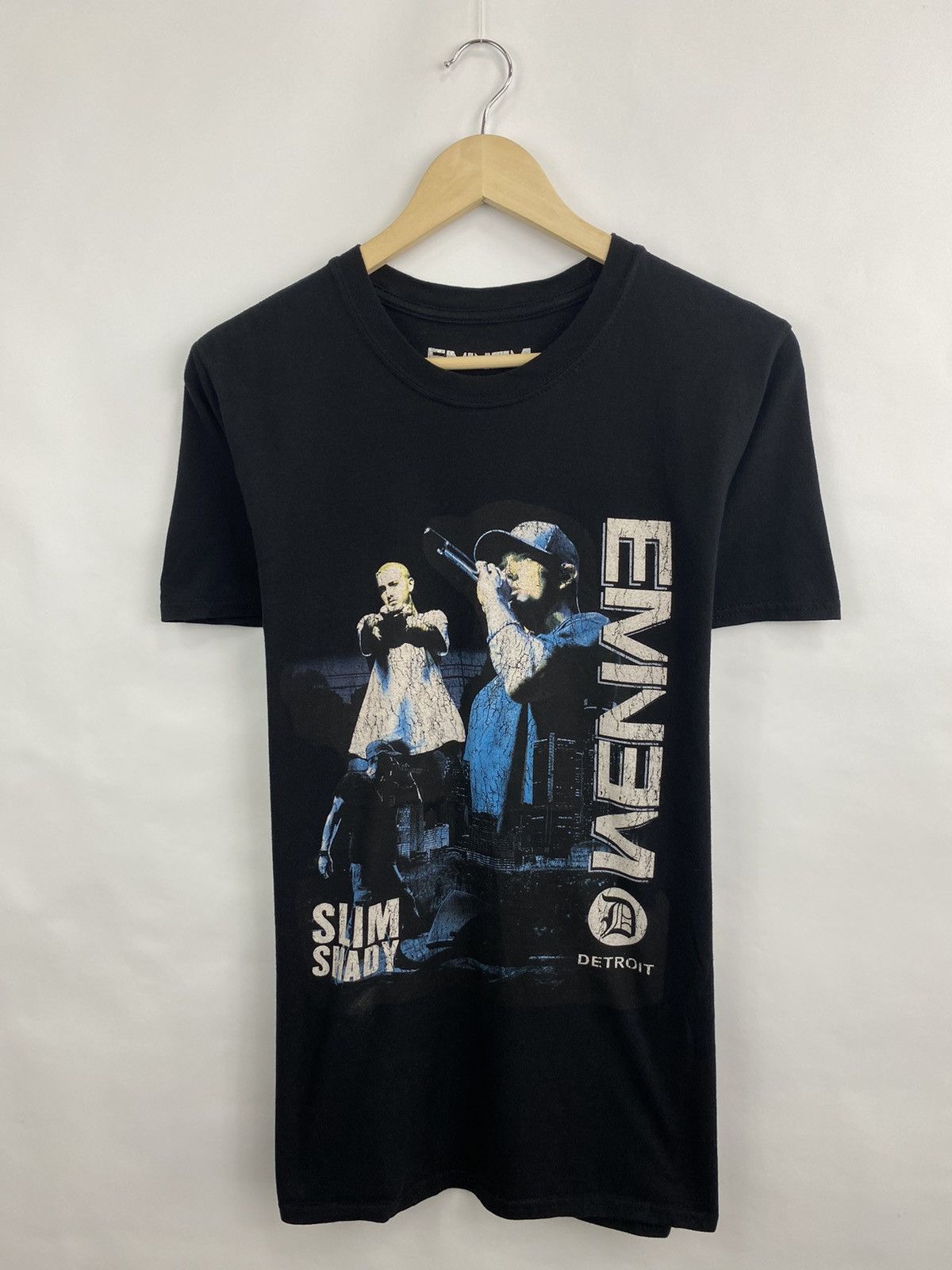 Eminem 🇺🇸🎤Vintage Eminem 2014 Slim Shady T-Shirt Rare Retro Y2K Hype Size US M / EU 48-50 / 2 - 2 Thumbnail