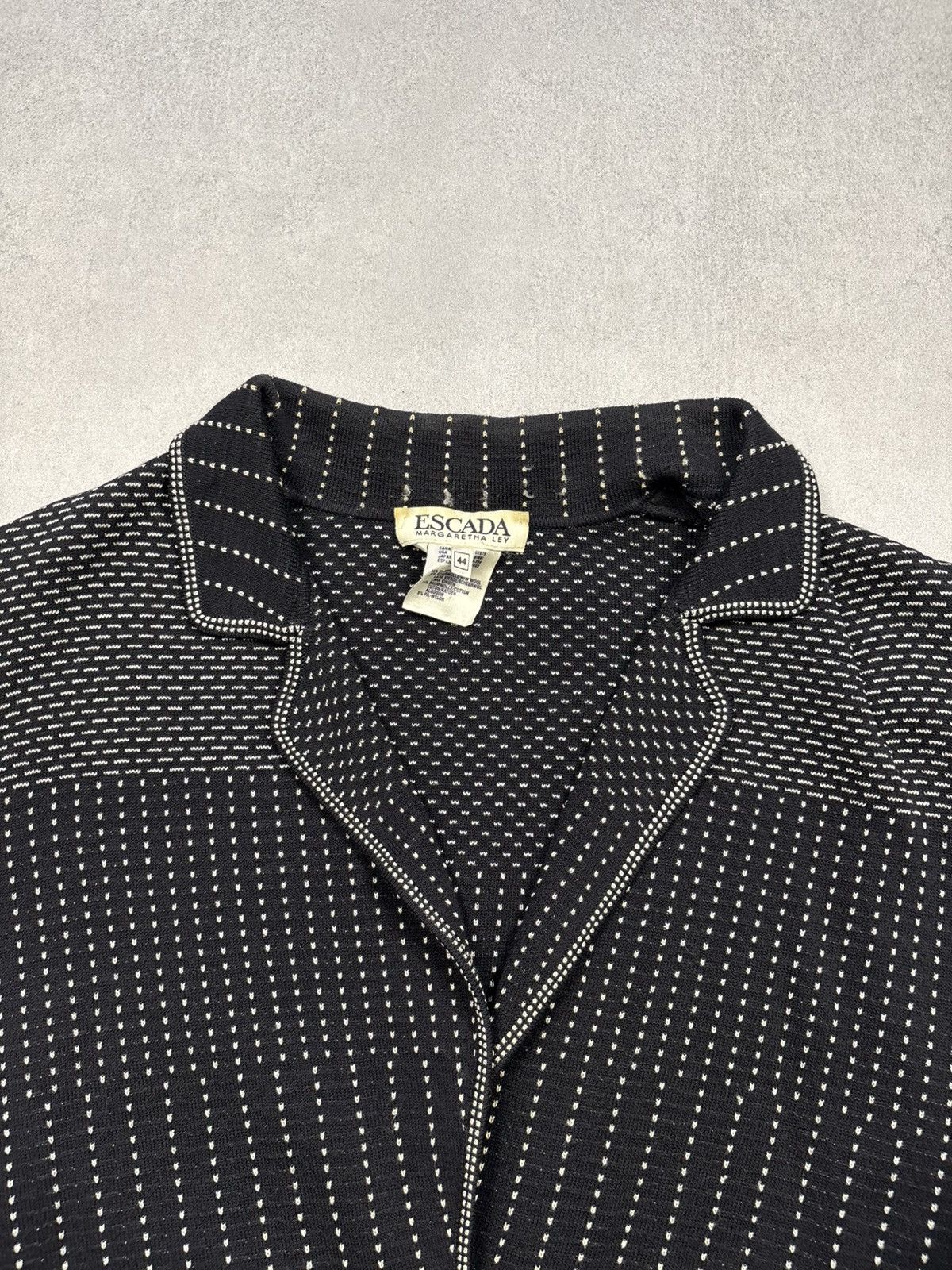 Escada Vintage 90s Escada Margaretha Ley Coat Archive Jacket EU 44 Size M / US 6-8 / IT 42-44 - 9 Thumbnail