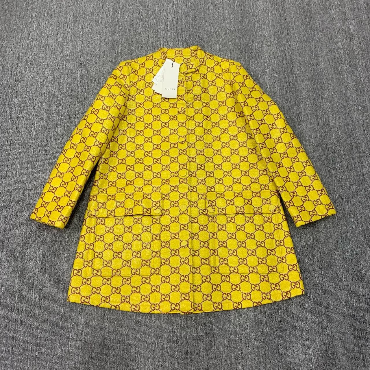 Gucci Gucci yellow show old flower full print double G brushed gl Size US S / EU 44-46 / 1 - 1 Thumbnail