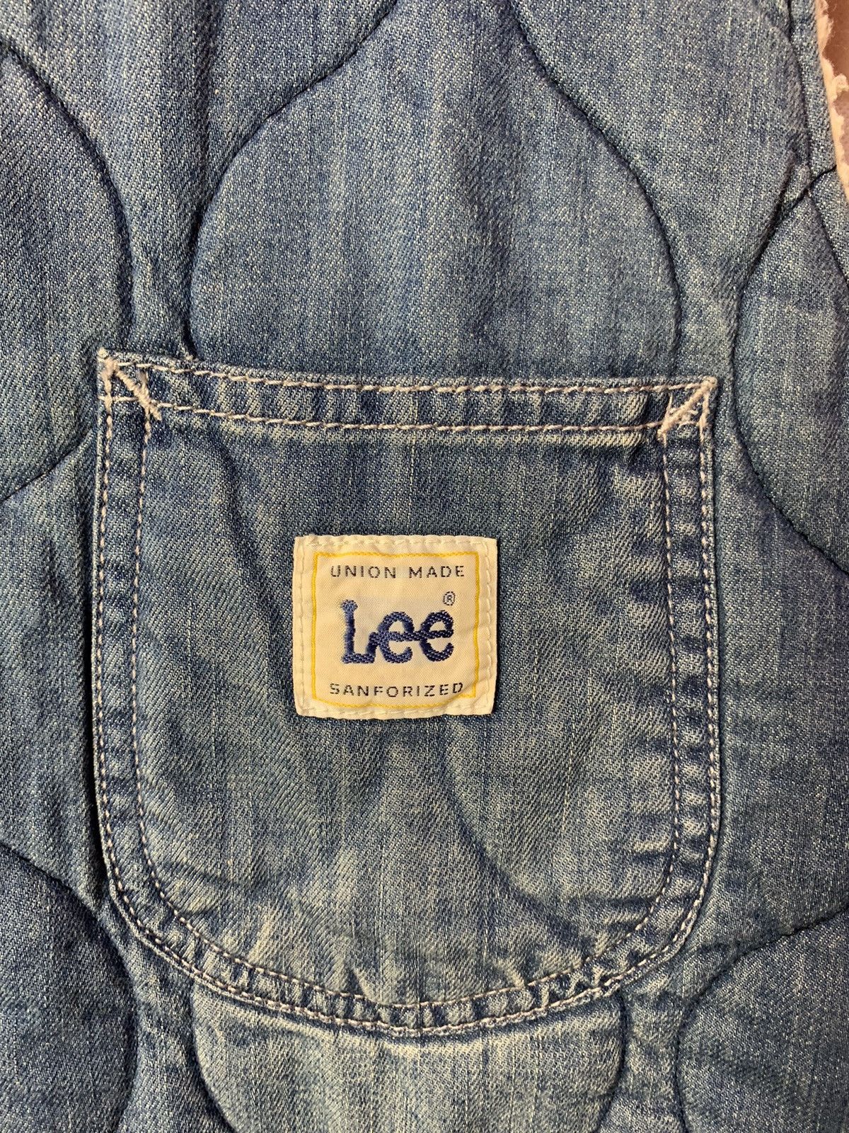 Lee Steals! Lee Outerwear Jeans Denim Vest Sherpa Size US XS / EU 42 / 0 - 3 Thumbnail