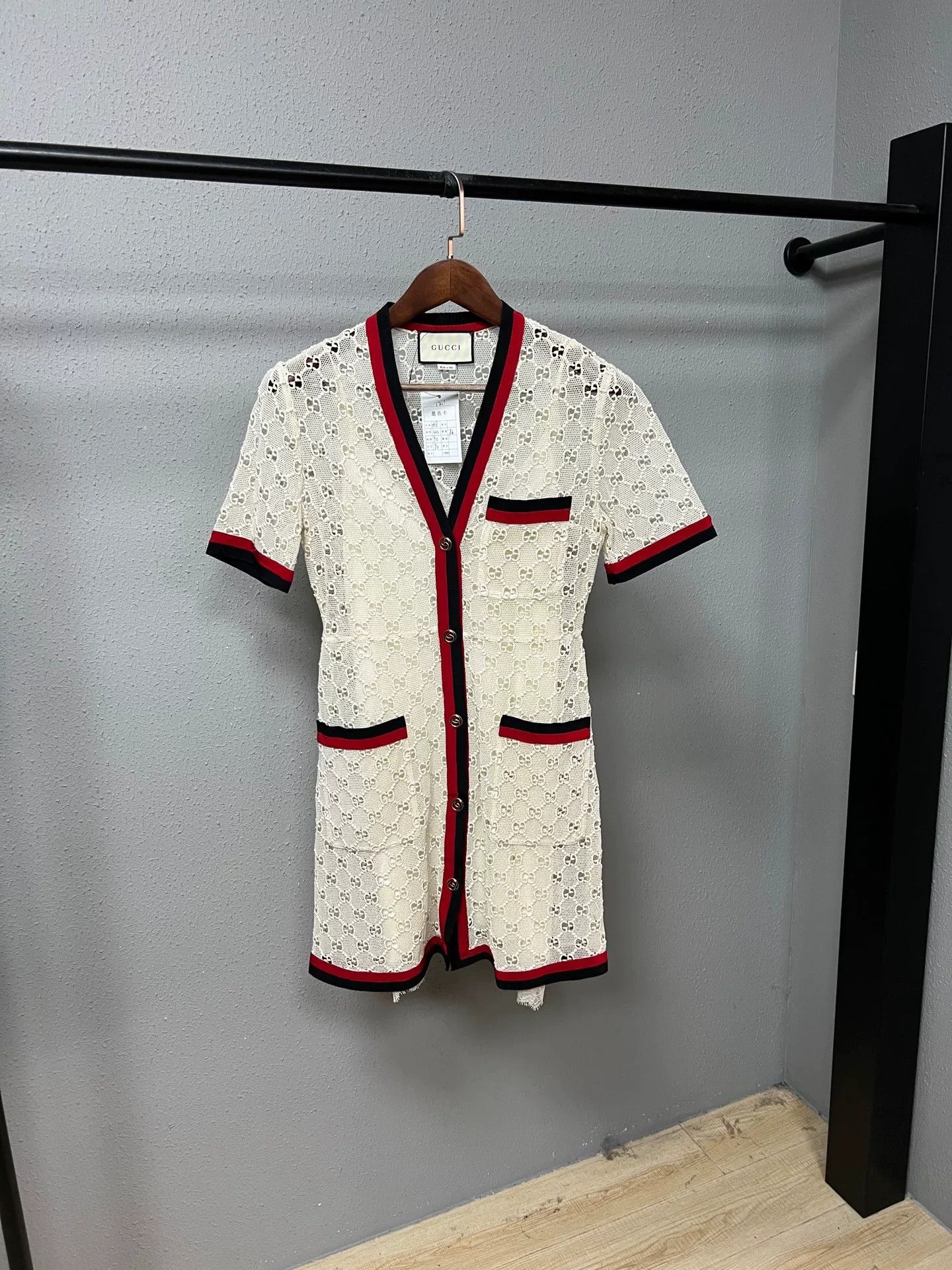 Gucci Gucci Lace Hollow Out Dress Size S / US 4 / IT 40 - 1 Thumbnail