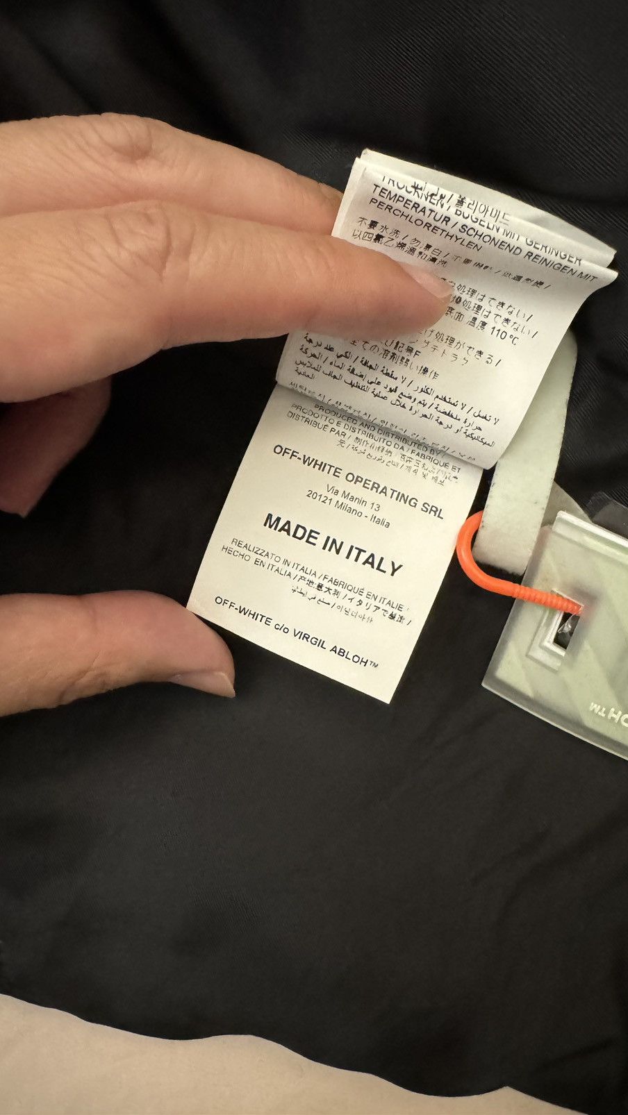 Off-White Off-White Runway Tailoring Blazer Size 46R - 13 Thumbnail