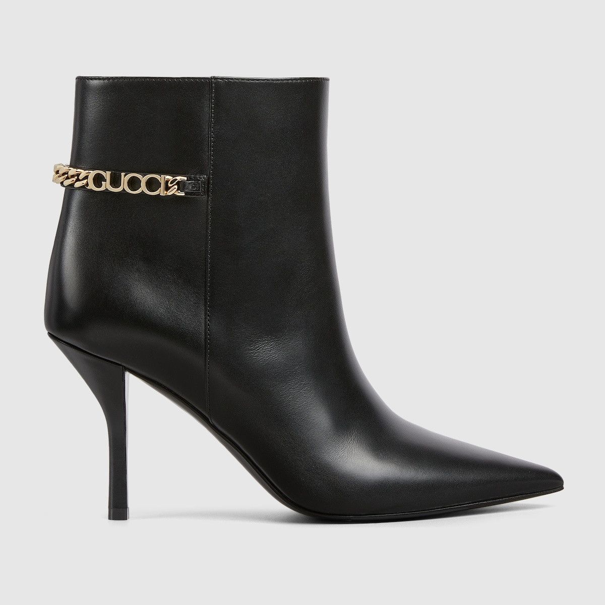 Gucci oc11z1025 Signoria Ankle Boots in Black Size US 5 / IT 35 - 1 Thumbnail