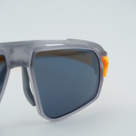 Nike NIKE FLYFREE FV2387 012 Sunglasses Grey Geometric Frame Size ONE SIZE - 6 Thumbnail