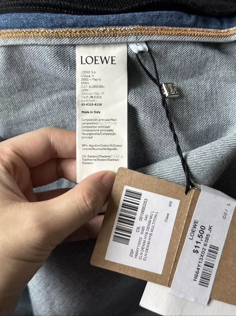 Loewe Loewe Cowboy patchwork coat Size L / US 10 / IT 46 - 4 Thumbnail