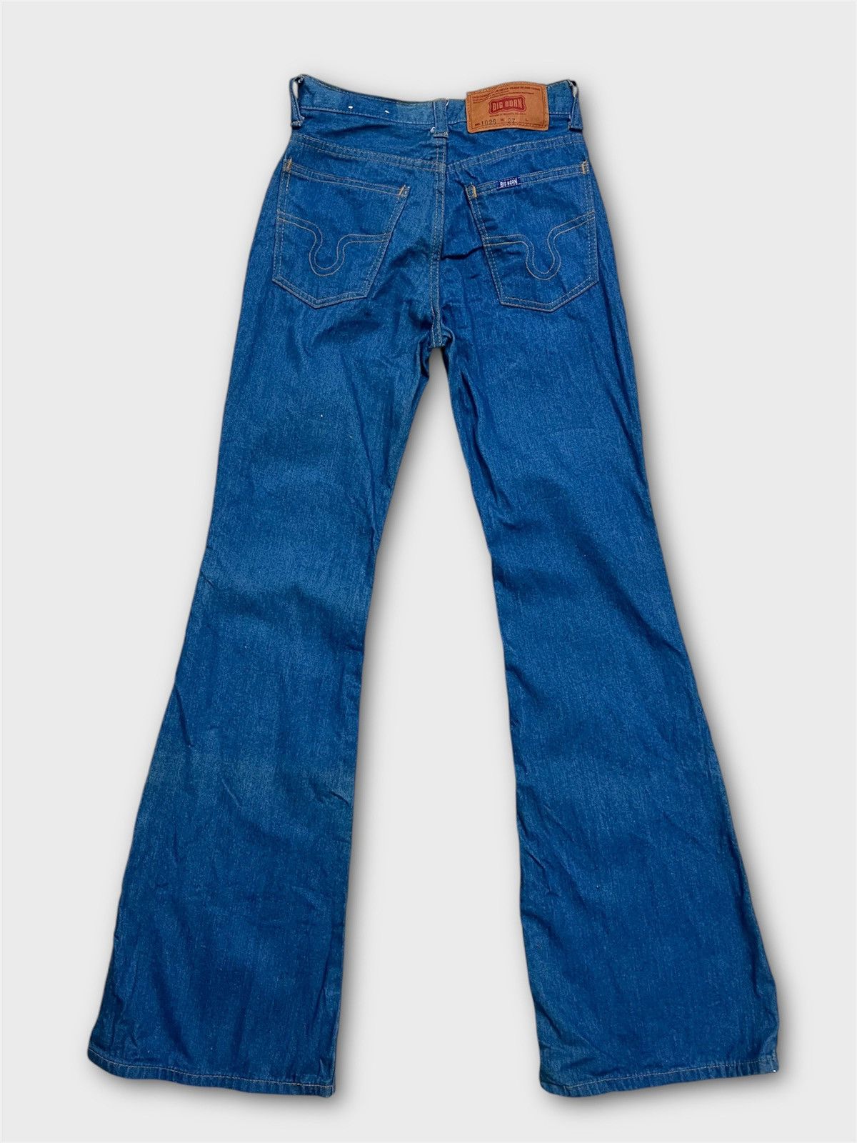 Japanese Brand × Vintage Big Born Bootcut Jeans Vintage Size 24" / US 00 / IT 34 - 3 Thumbnail