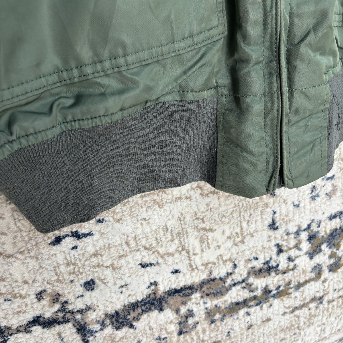 Alpha Industries × Vintage VINTAGE ALPHA INDUSTRIES BOMBER JACKET MADE IN USA Size US L / EU 52-54 / 3 - 12 Thumbnail