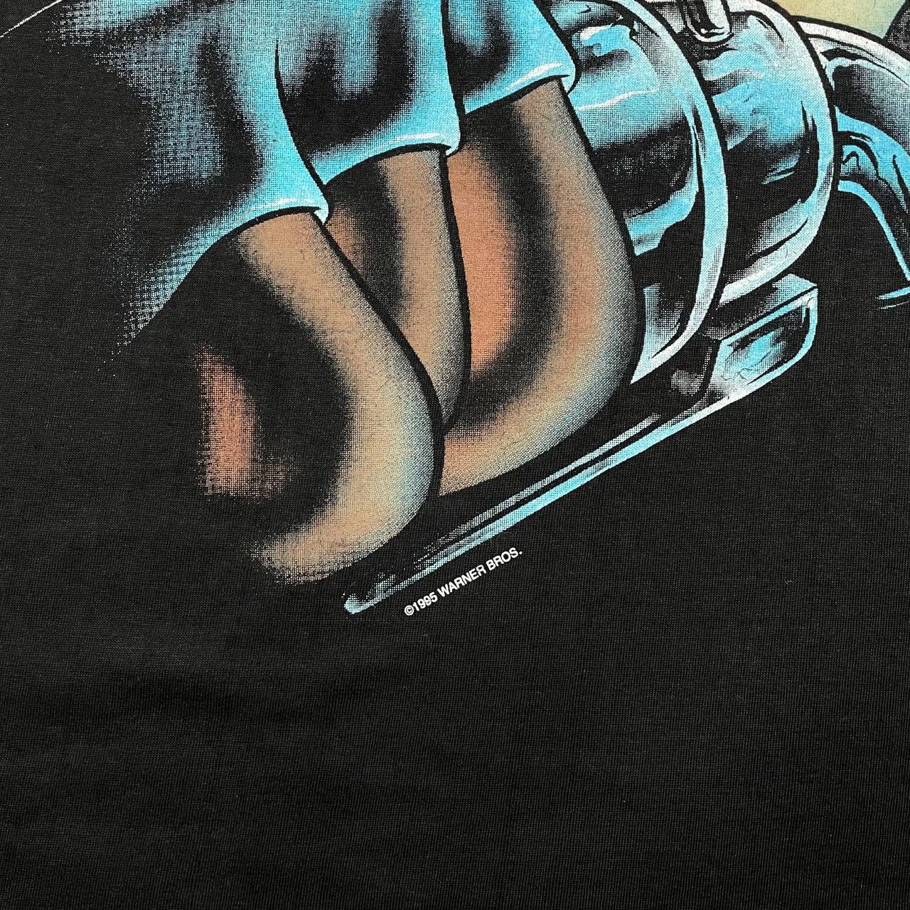 Cartoon Network × Vintage Vintage 1995 Taz Biker Misunderstood Looney Tunes T Shirt Size US XL / EU 56 / 4 - 5 Thumbnail