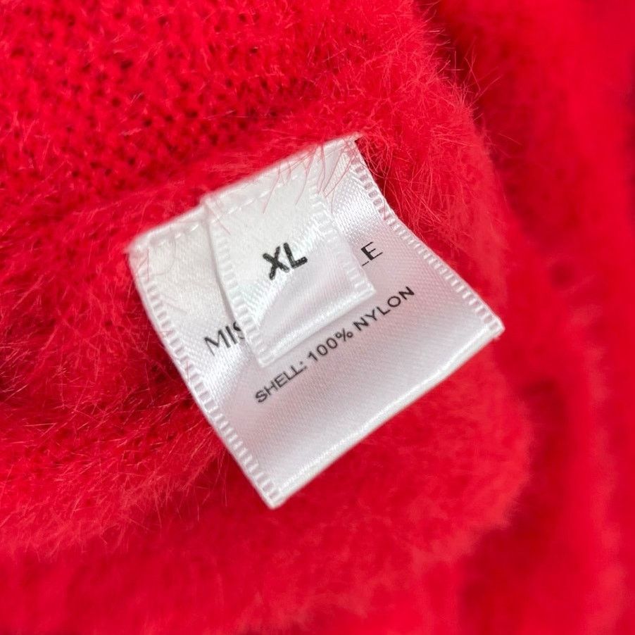 Other Miss Circle | NWT Keira Dress in Red Fuzzy Sweater Knit XL Size XL / US 12-14 / IT 48-50 - 11 Thumbnail