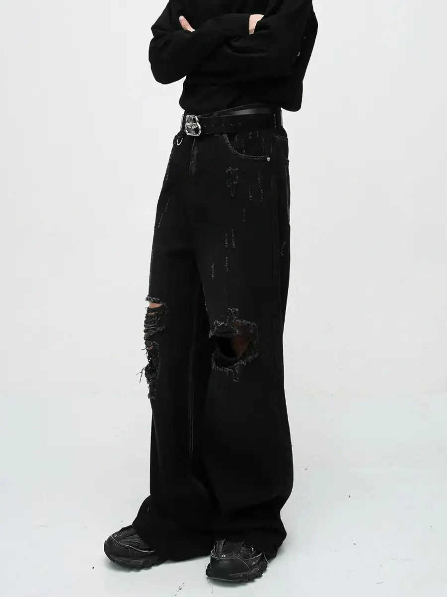 Japanese Brand × Jean Vintage Casual Street Hip Hop Jeans Size US 33 - 2 Thumbnail