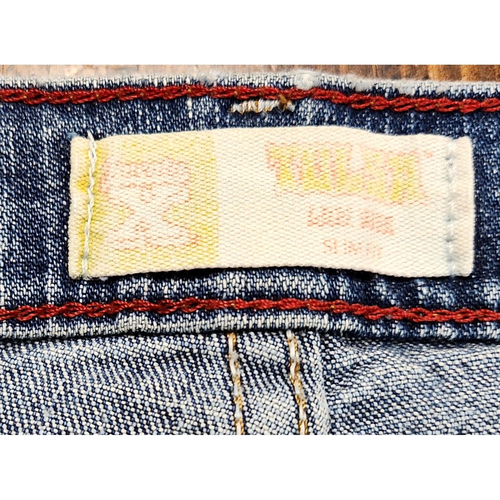 Wrangler Wranglers 23X Premium Jean Straight Women 26 X 29 Blue Denim 100% Cotton 5-Pocket Zip Regular Size 26" / US 2 / IT 38 - 6 Thumbnail