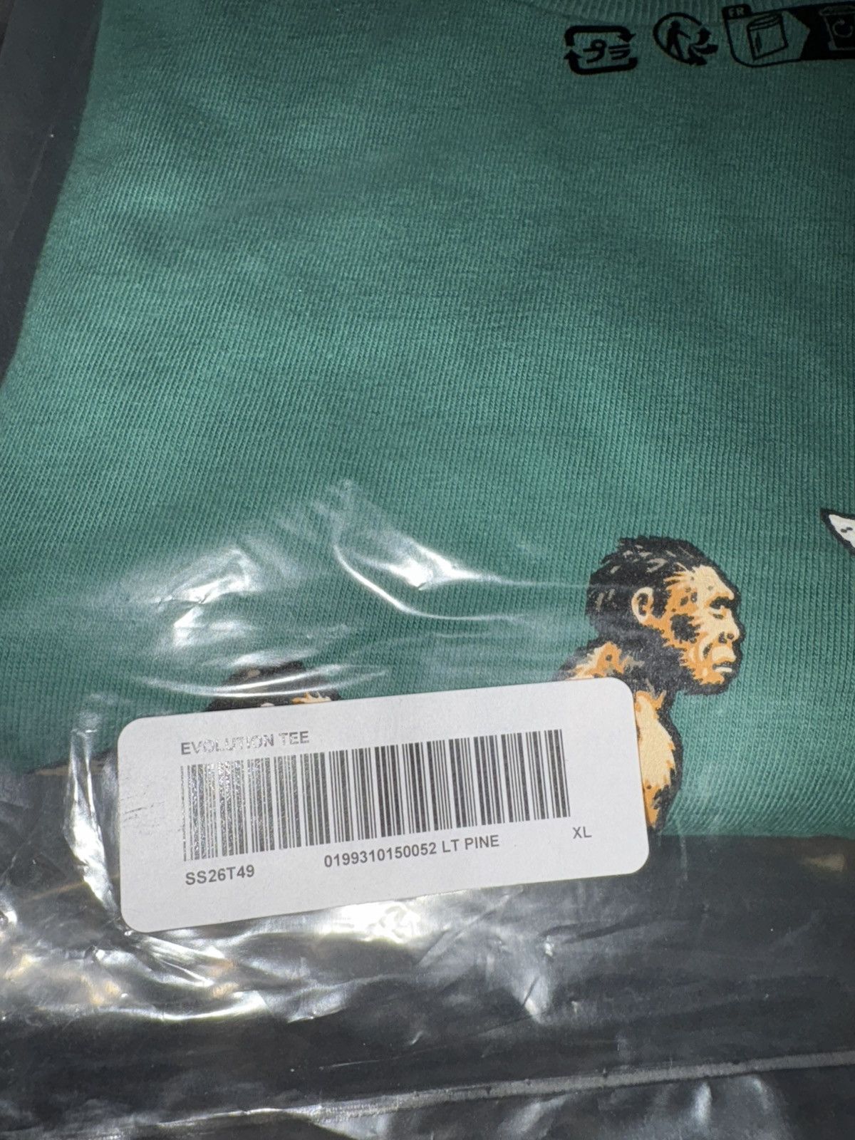 Supreme Supreme Evolution Tee Green Size US XL / EU 56 / 4 - 3 Thumbnail