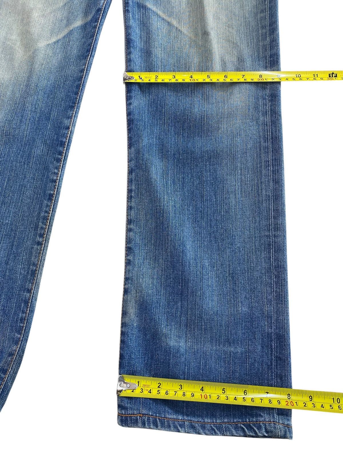 Edwin Edwin Whiskers Faded Wash Style Light Jeans Size US 32 / EU 48 - 8 Thumbnail