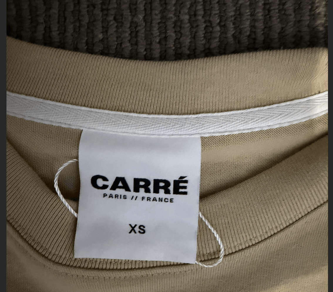 Carre Carré Cream Logo Hoodie Size US XS / EU 42 / 0 - 2 Thumbnail