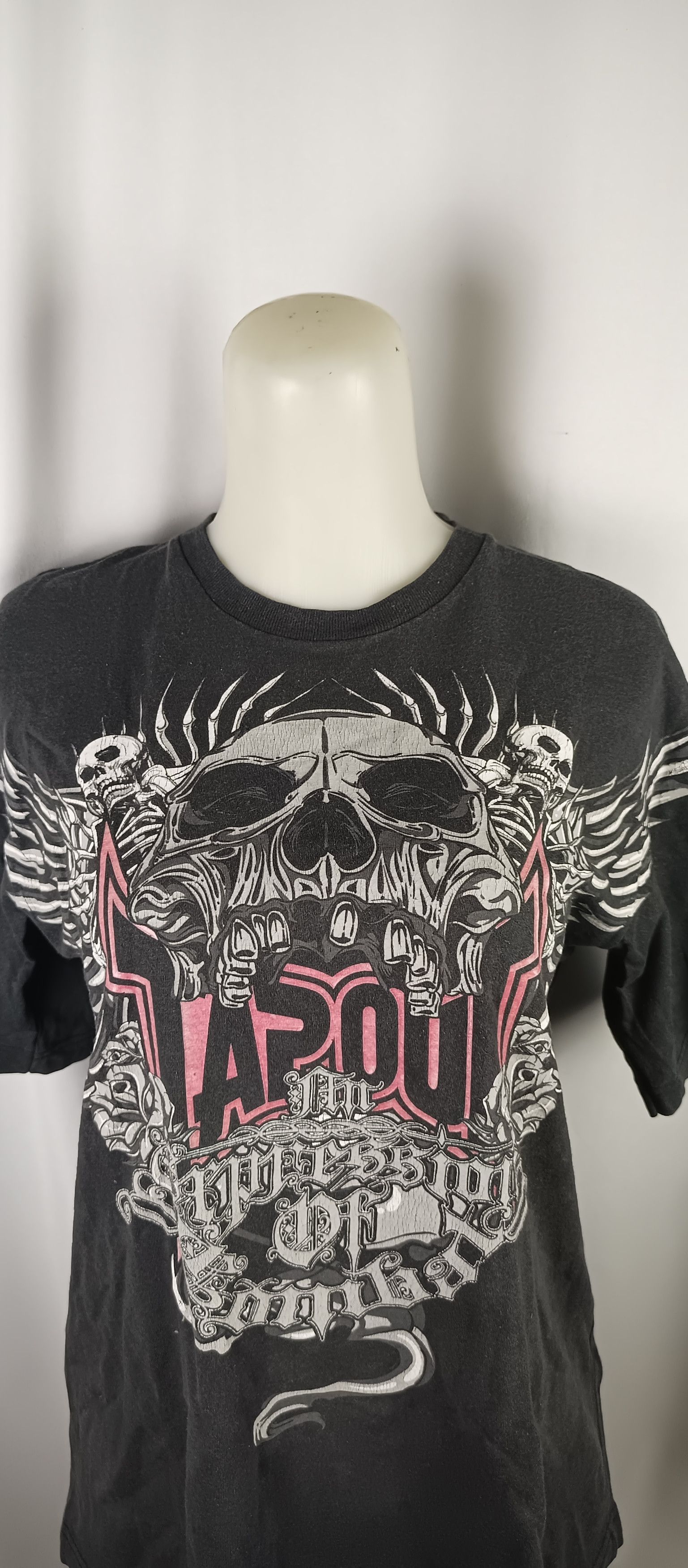 Affliction × Japanese Brand × Tapout Rare Tapout Tee Y2K Affliction Style Size M / US 6-8 / IT 42-44 - 2 Thumbnail