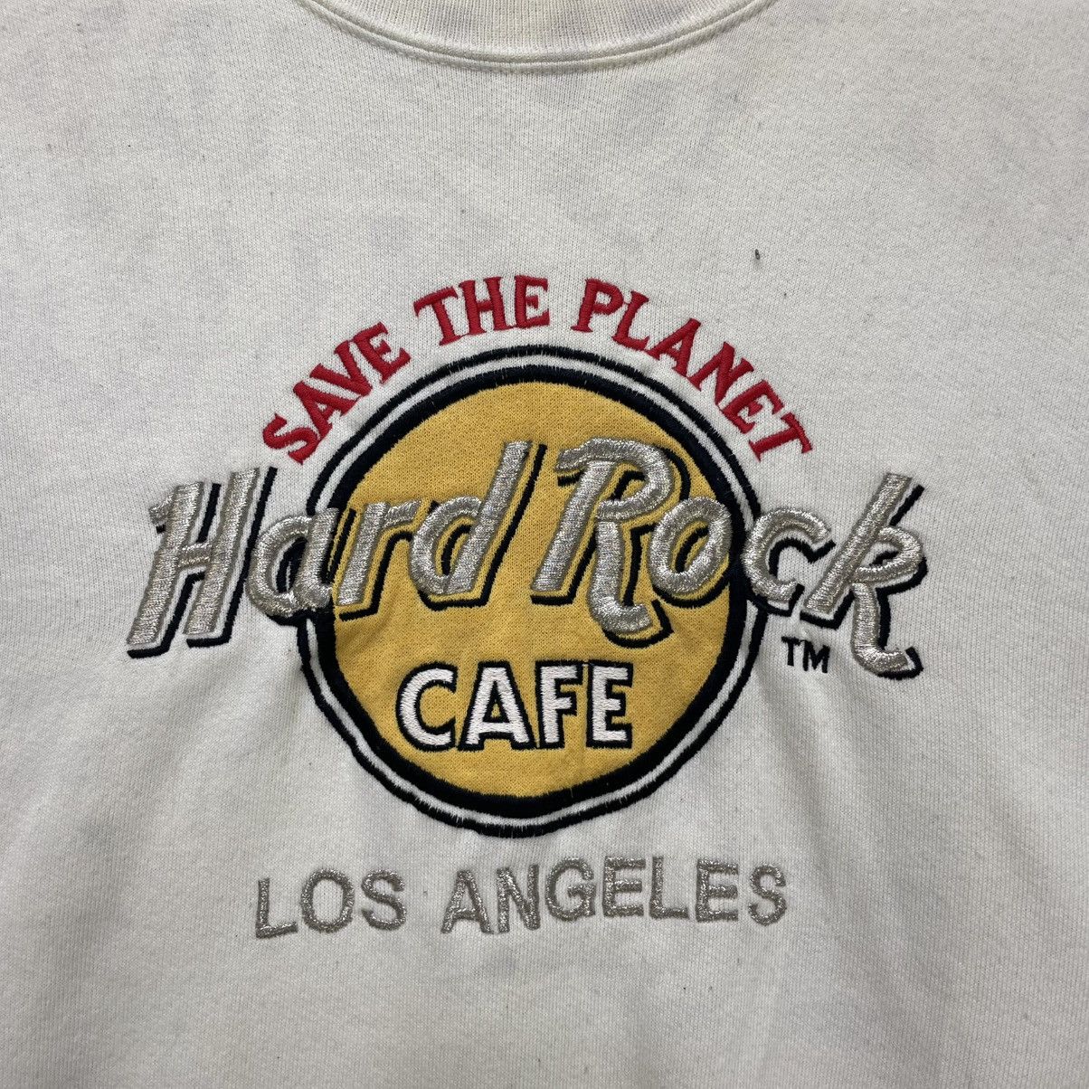 Hard Rock Cafe × Japanese Brand × Vintage Vintage Hard Rock Los Angelos Sweatshirt Size US S / EU 44-46 / 1 - 11 Thumbnail