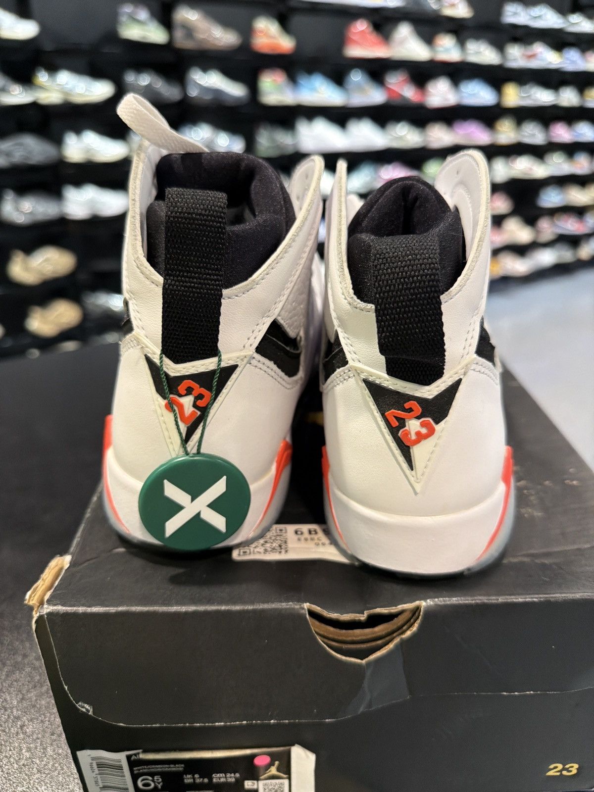 Jordan Brand Jordan 7 Infrared Size-6.5y Brand New Quick Shipping Size US 6.5 / EU 39-40 - 3 Thumbnail