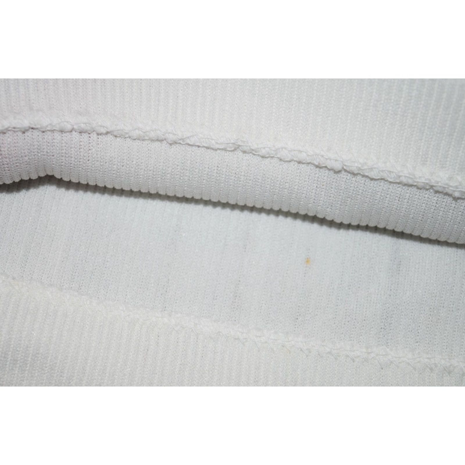 Jantzen VTG JANTZEN 100 Solid White Mockneck T Shirt Mens M USA Made 1970s Slim Fit Short Sleeve Retro Modern Hipster 70s White Size US M / EU 48-50 / 2 - 6 Thumbnail
