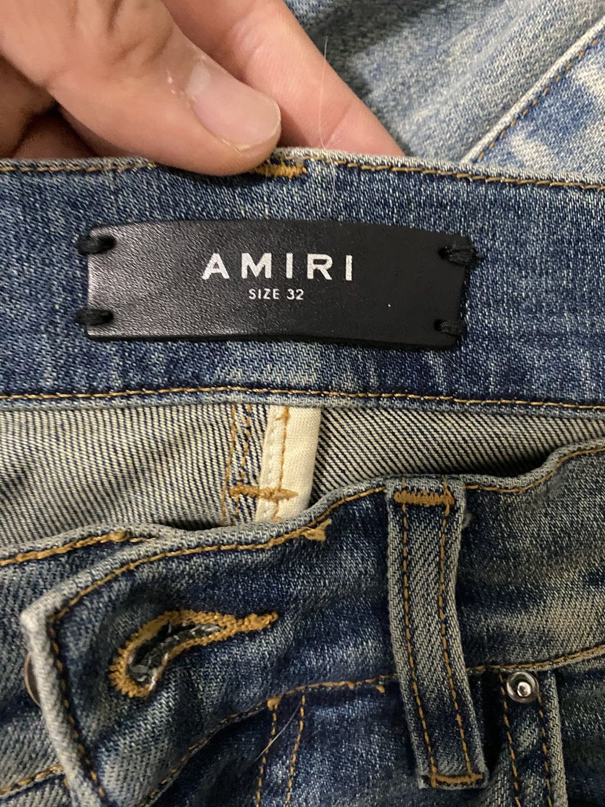 Amiri Medium Classic Indigo Amiri Jeans Size US 32 / EU 48 - 3 Thumbnail