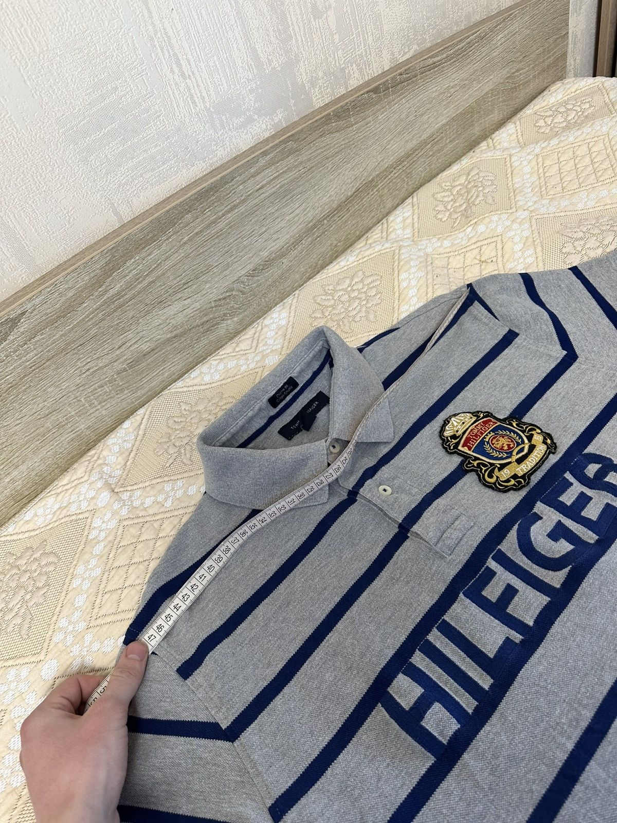 Polo Ralph Lauren 🔥 CHIEF KEEF STYLE TOMMY HILFIGER BIG LOGO RUGBY POLO SHIRT Size US XL / EU 56 / 4 - 8 Thumbnail