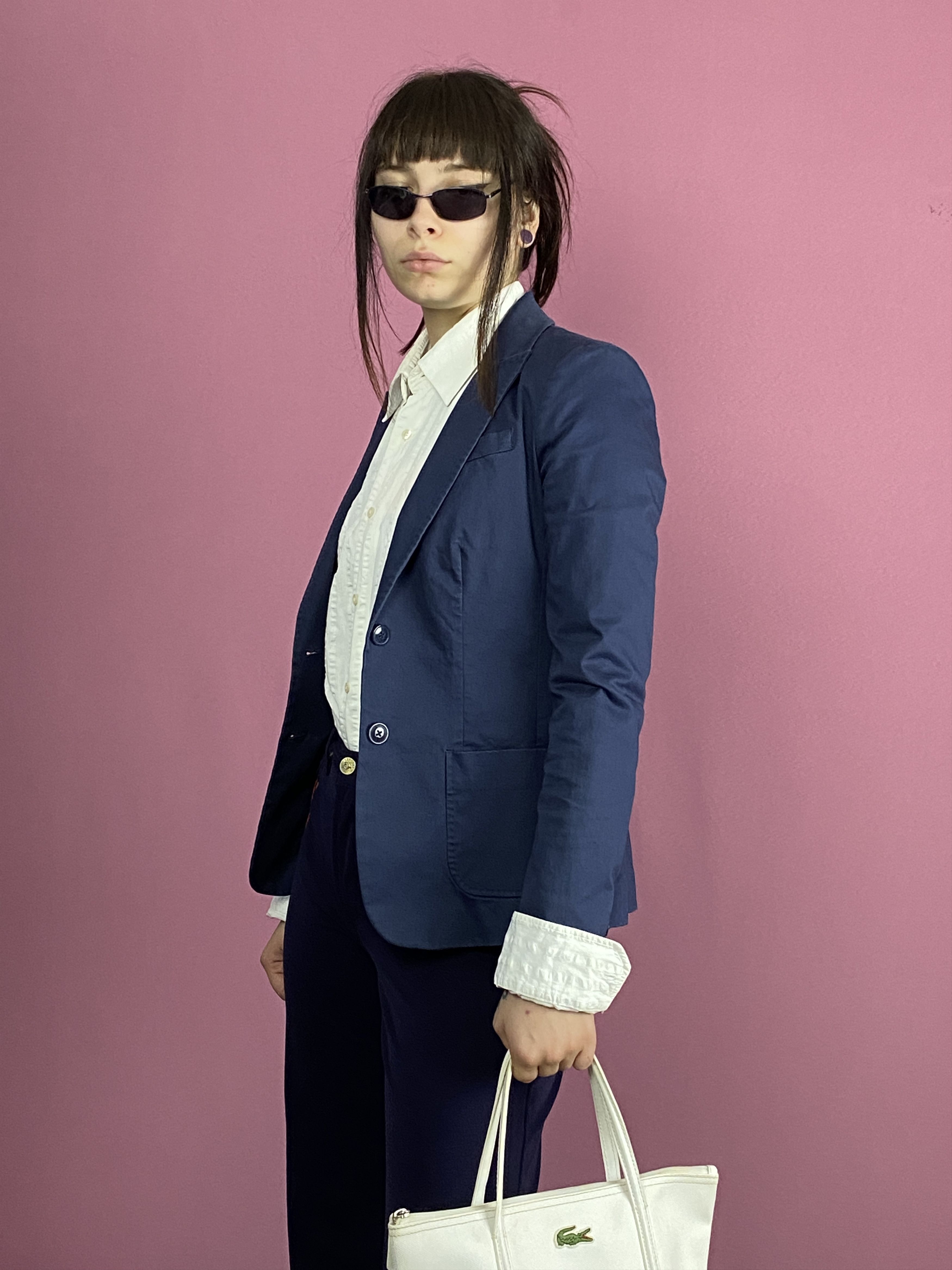 Tommy Hilfiger × Vintage Tommy Hilfiger Vintage Women's Suit Blazer - S Size S / US 4 / IT 40 - 2 Thumbnail