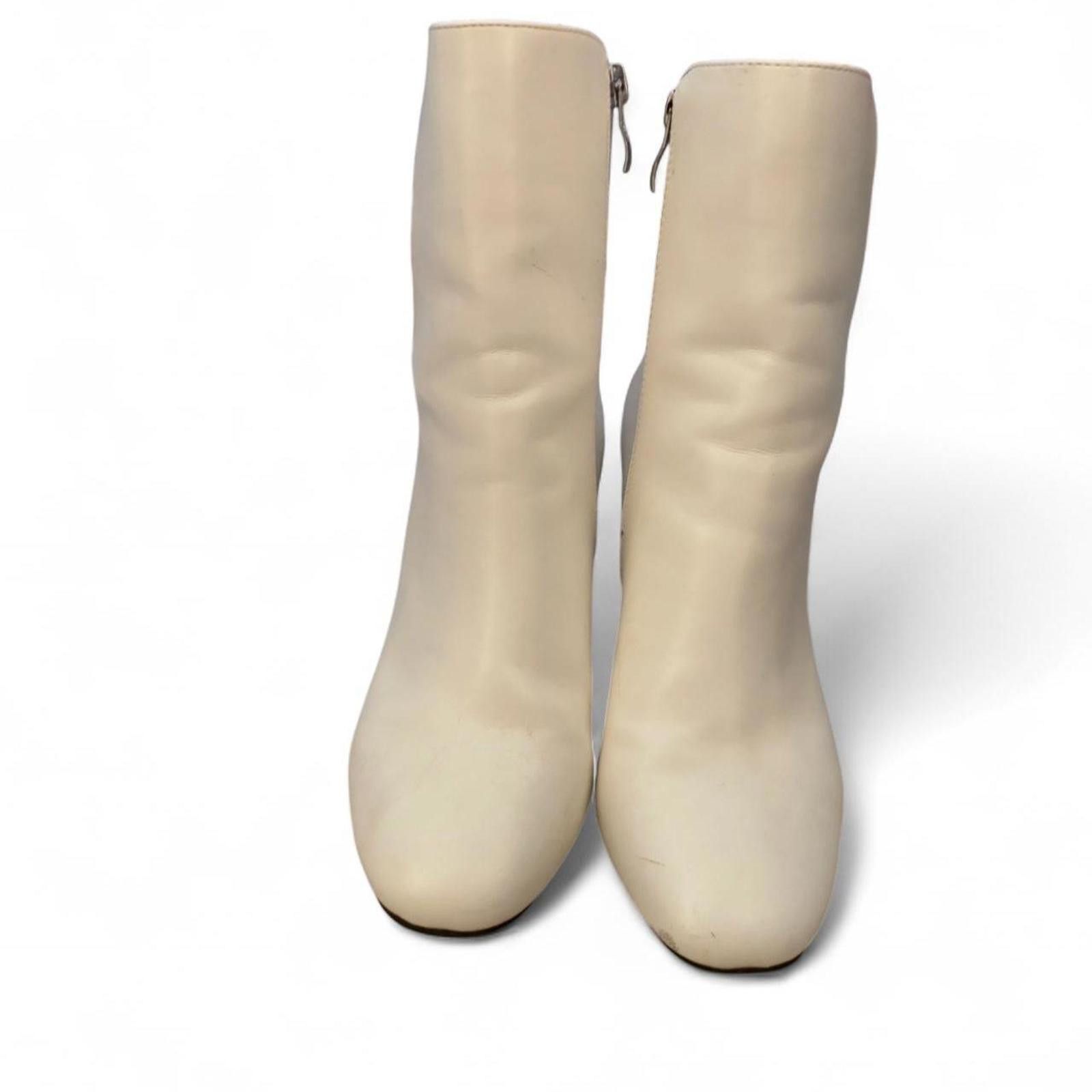 Other White block heel ankle boots Size US 7 / IT 37 - 4 Thumbnail