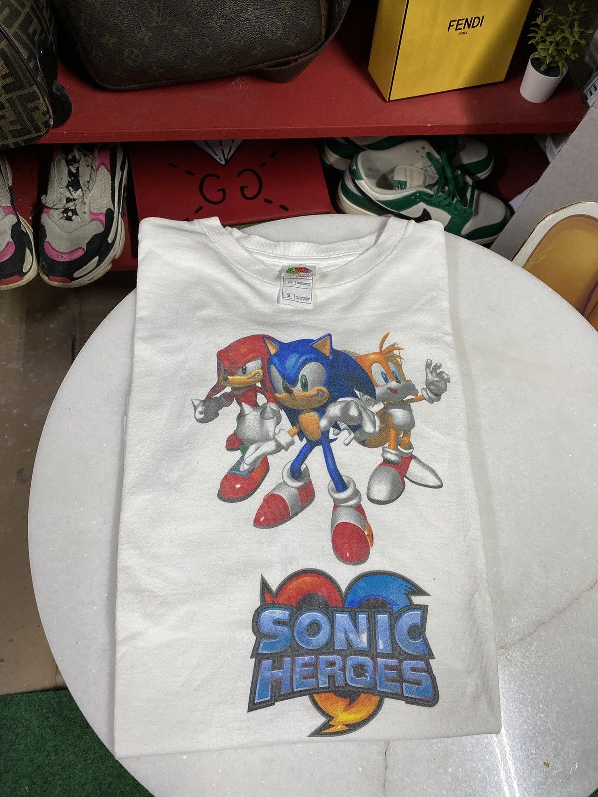 Vintage Vintage 00’ Sonic PlayStation Game Promo T-Shirt Adult Large Size US L / EU 52-54 / 3 - 2 Thumbnail