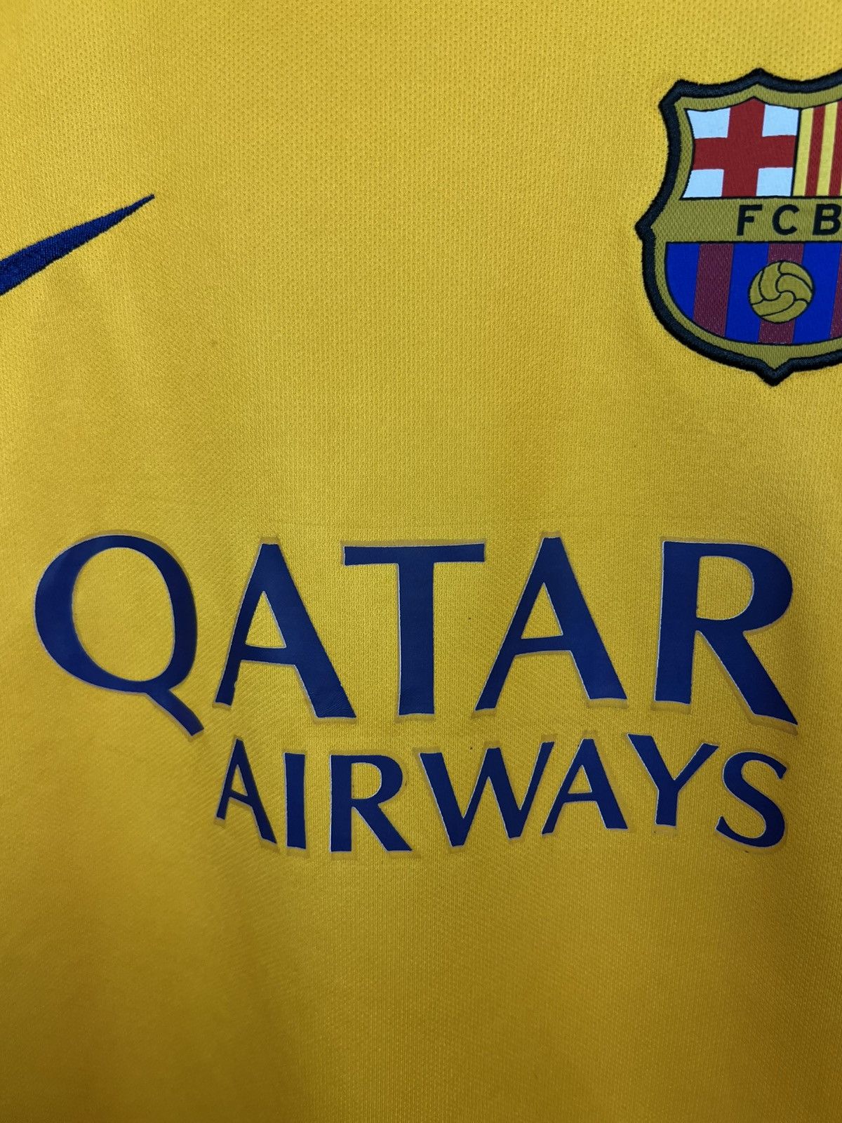 Nike Soccer Jersey Nike Barcelona 2015/16 Neymar JR #11 Size US M / EU 48-50 / 2 - 12 Thumbnail
