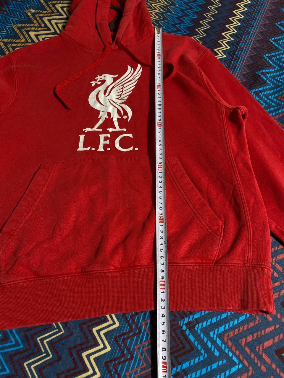 Nike vintage Nike big logo red Sweatshirt L.F.C. hoodie Y2K Size US S / EU 44-46 / 1 - 12 Thumbnail
