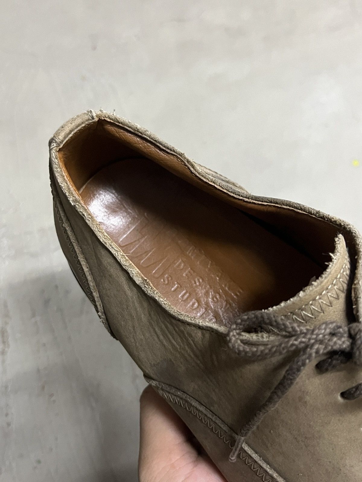 Issey Miyake Vintage Issey Miyake Leather Suede Oxford Derby Shoes Size US 7.5 / EU 40-41 - 8 Thumbnail