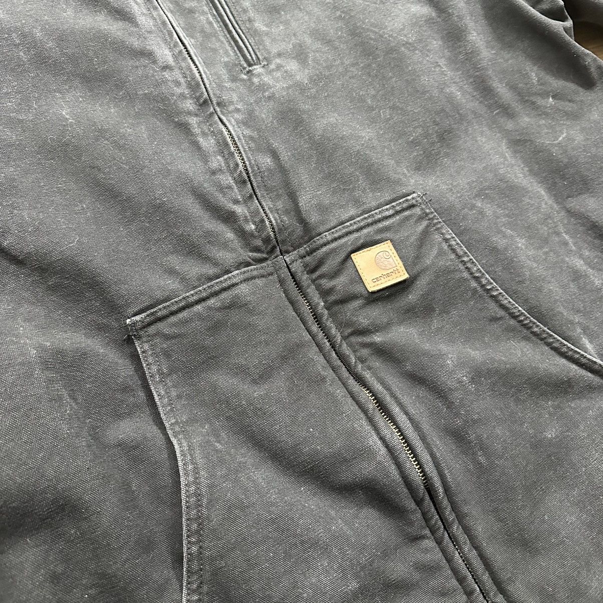 Carhartt Vintage 2000s Y2K Carhartt Sherpa Lined Work Jacket Size US XXL / EU 58 / 5 - 5 Thumbnail