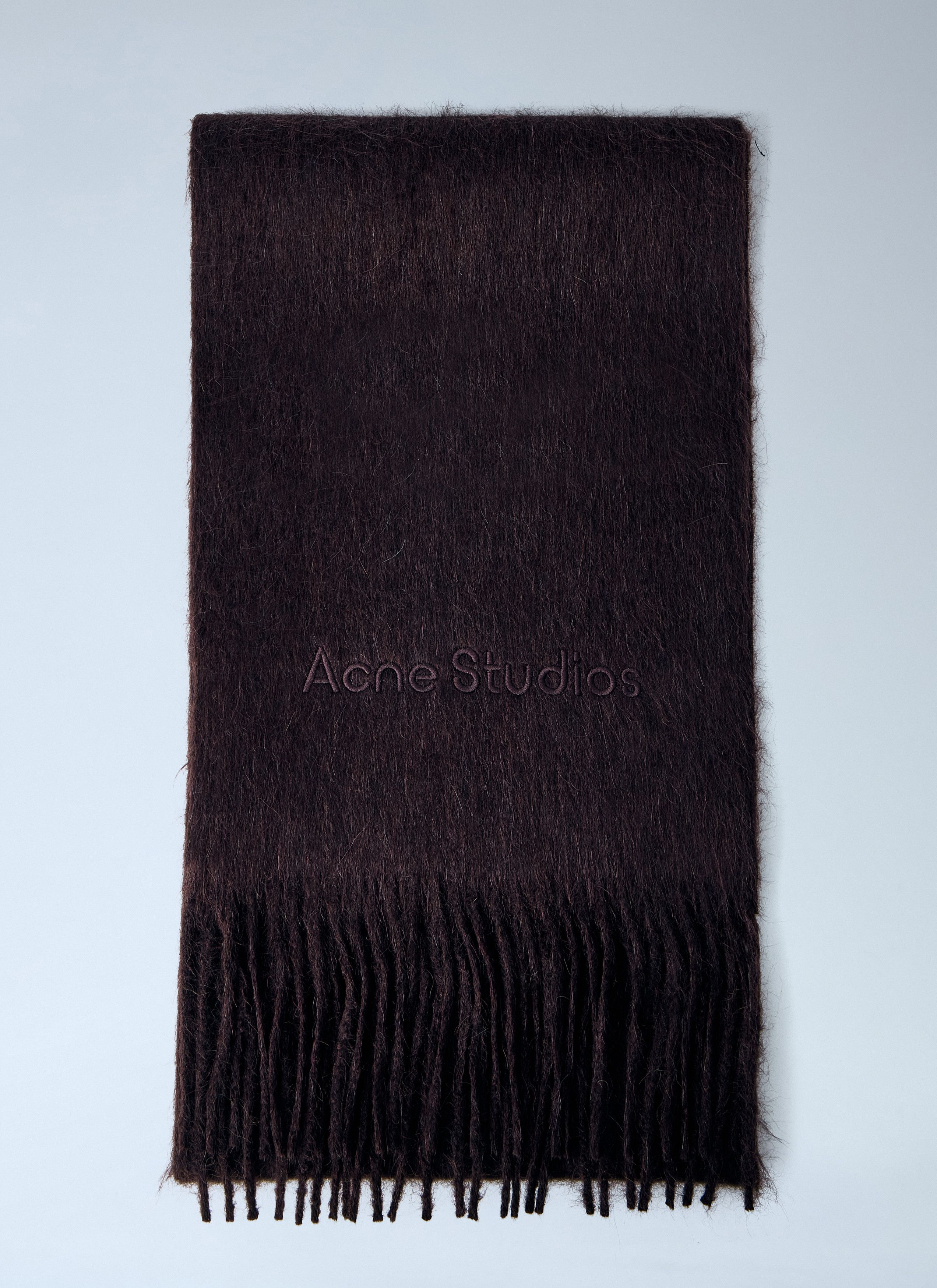 Acne Studios Logo Wool Scarf Size ONE SIZE - 1 Thumbnail