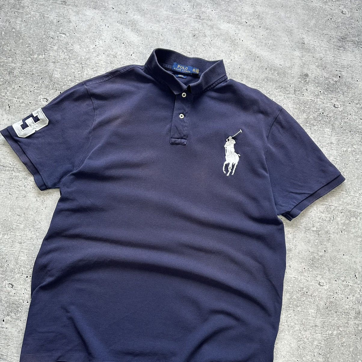 Polo Ralph Lauren Polo Ralph Lauren Polo Shirt Big Pony 3 Blue Men’s Size 2XL Size US XXL / EU 58 / 5 - 5 Thumbnail
