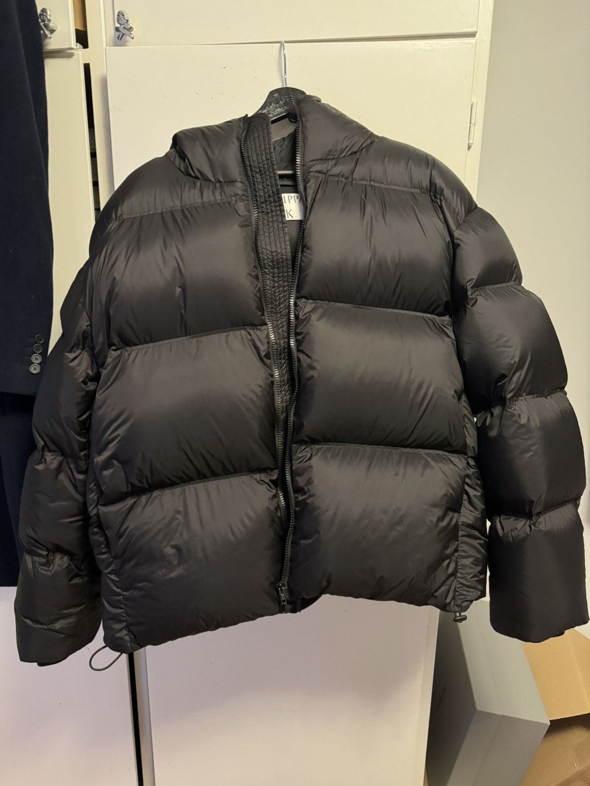image of Filippa K Down Jacket Unisex in Black, Men's (Size Medium)