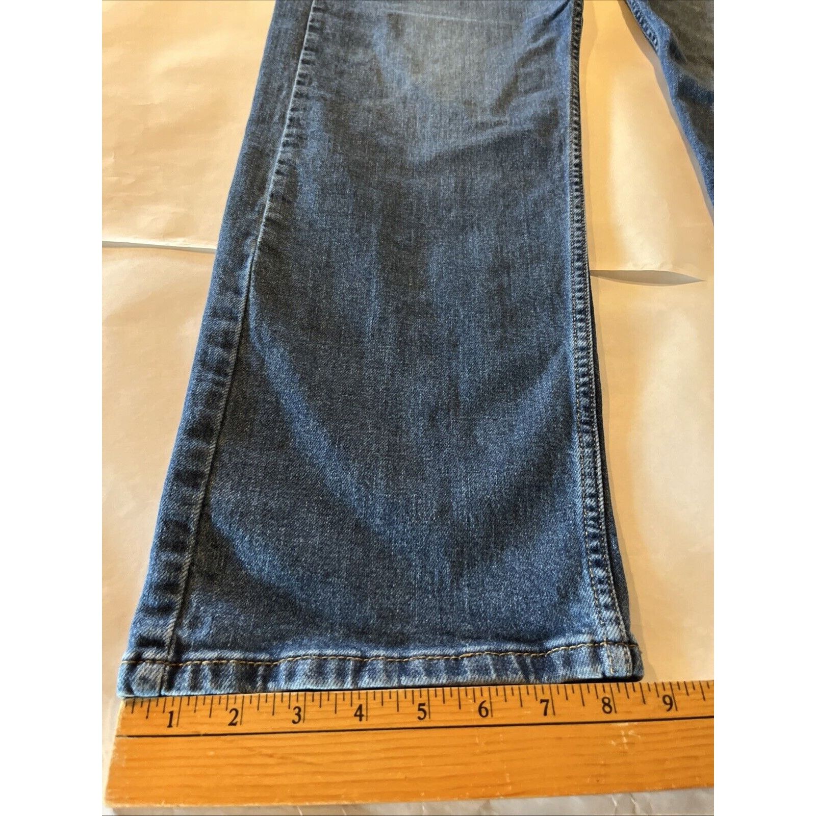Levi's Levi’s 505 Jeans Men’s 38x31 Straight Leg Denim Cotton Blue Size US 38 / EU 54 - 7 Thumbnail