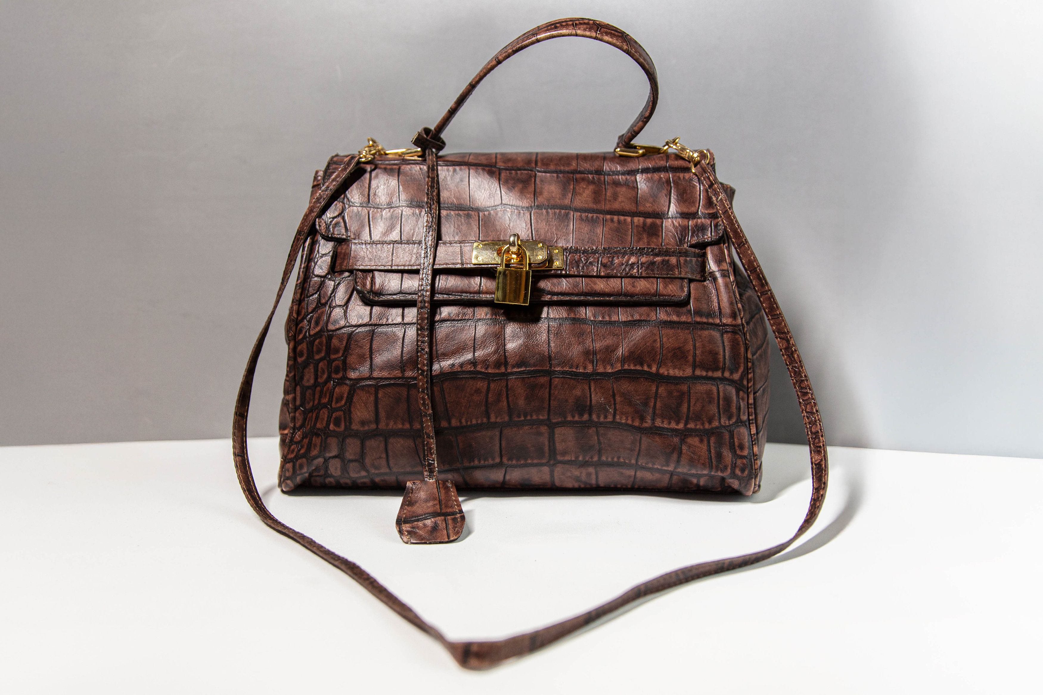 Other Vintage crocodile leather Size ONE SIZE - 1 Thumbnail