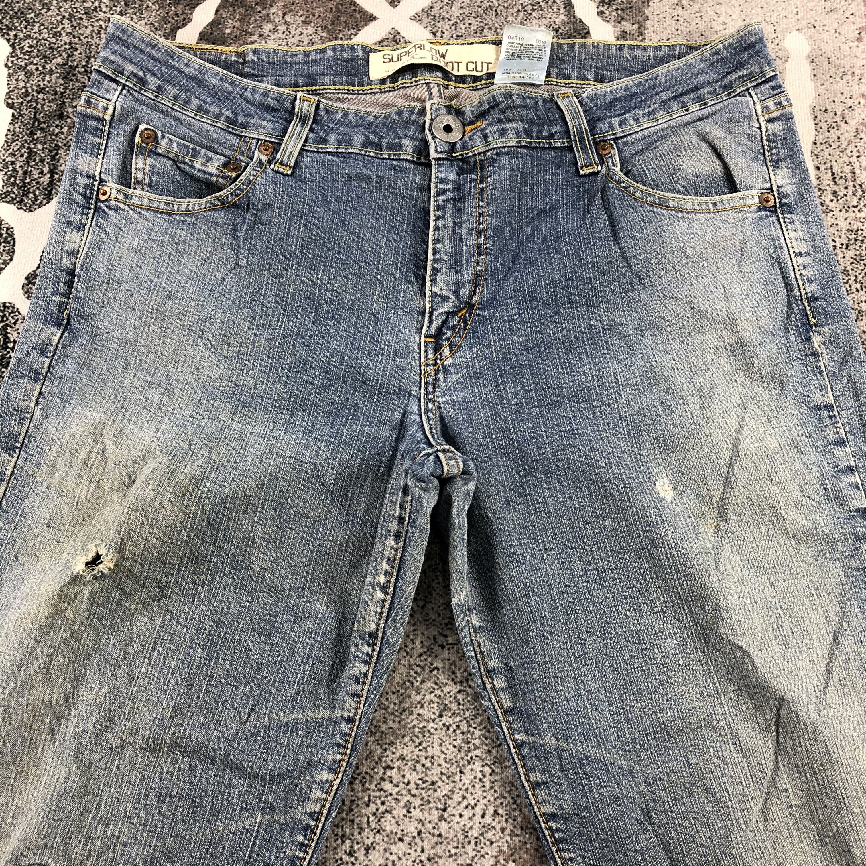 Levi's Vintage Levis 518 Jeans Flare Denim KJ964 Size US 36 / EU 52 - 3 Thumbnail