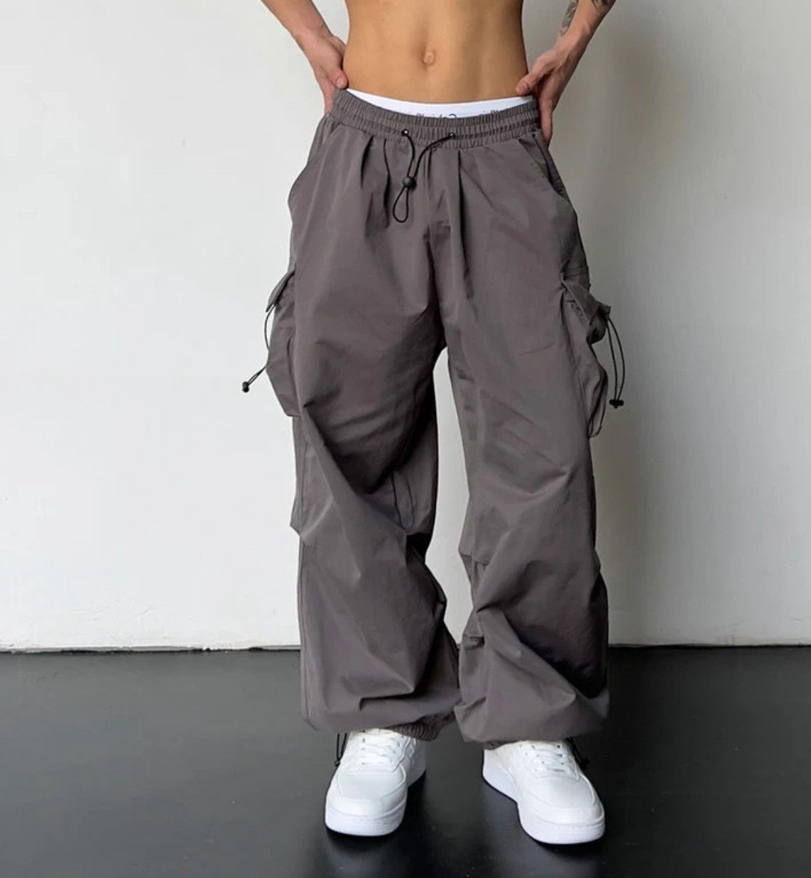 Japanese Brand Streetwear Jogger cargo parachute pants y2k Size US 32 / EU 48 - 5 Thumbnail