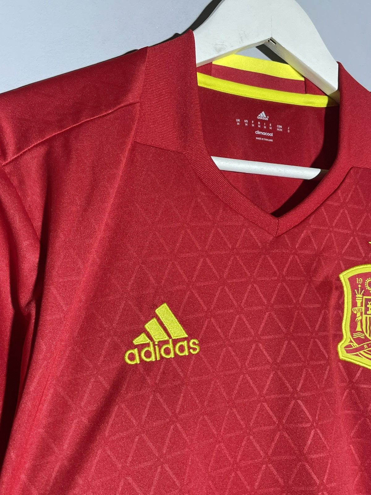 Adidas National Team Spain 2016 Adidas Home Y2k Football Shirt Size US M / EU 48-50 / 2 - 5 Thumbnail