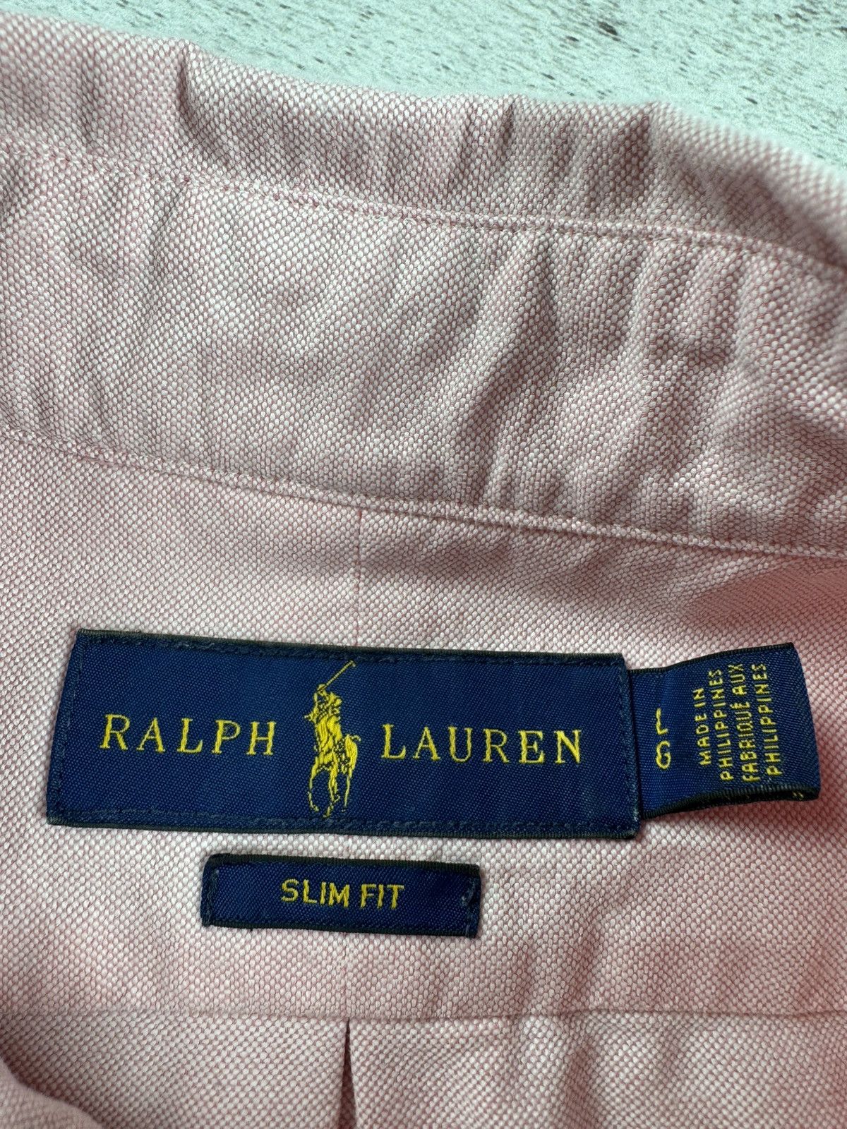 Polo Ralph Lauren Polo Ralph Lauren Basic Blank 90S Longsleeve Button Shirt Size US L / EU 52-54 / 3 - 9 Thumbnail