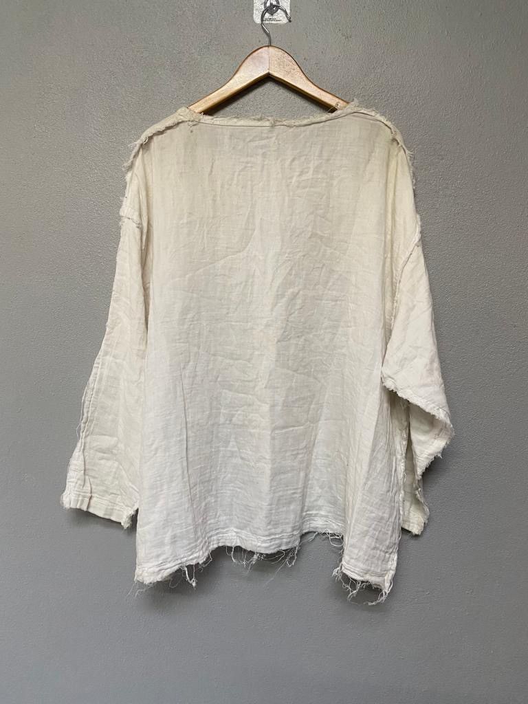 If Six Was Nine Rare anarchy logo japanese brand muslin jacket distressed Size US L / EU 52-54 / 3 - 8 Thumbnail
