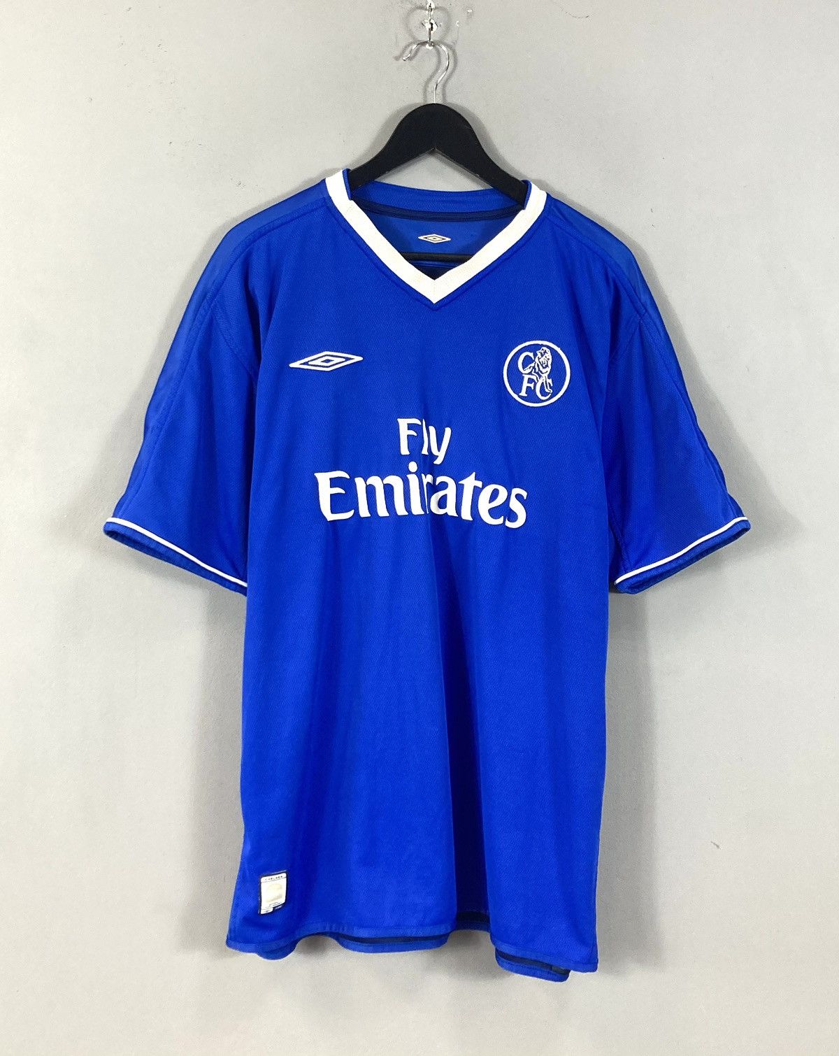 Chelsea Soccer CHELSEA 2003/04 FOOTBALL SHIRT SOCCER JERSEY UMBRO Size US M / EU 48-50 / 2 - 1 Thumbnail