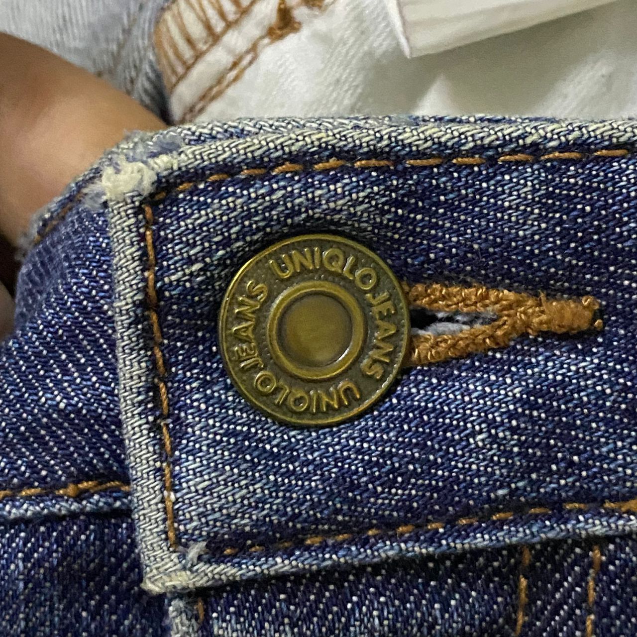 💥Flare💥Vintage Uniqlo Distressed Flare Denim