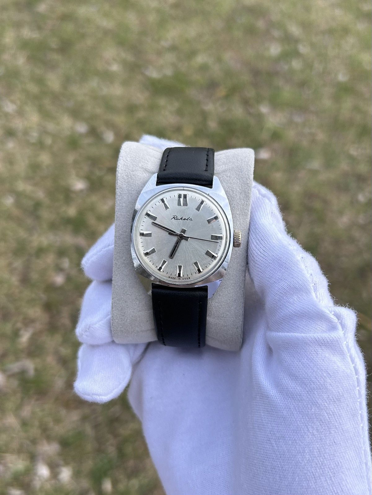 Vintage Vintage Watch Raketa Mechanical USSR Soviet Authentic 1980s Size ONE SIZE - 10 Thumbnail