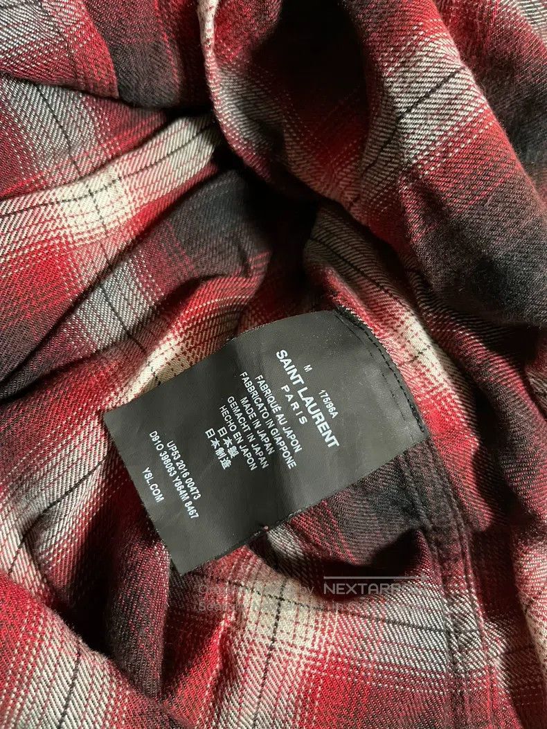 Saint Laurent Paris Saint Laurent Paris Shirt Size US M / EU 48-50 / 2 - 4 Thumbnail