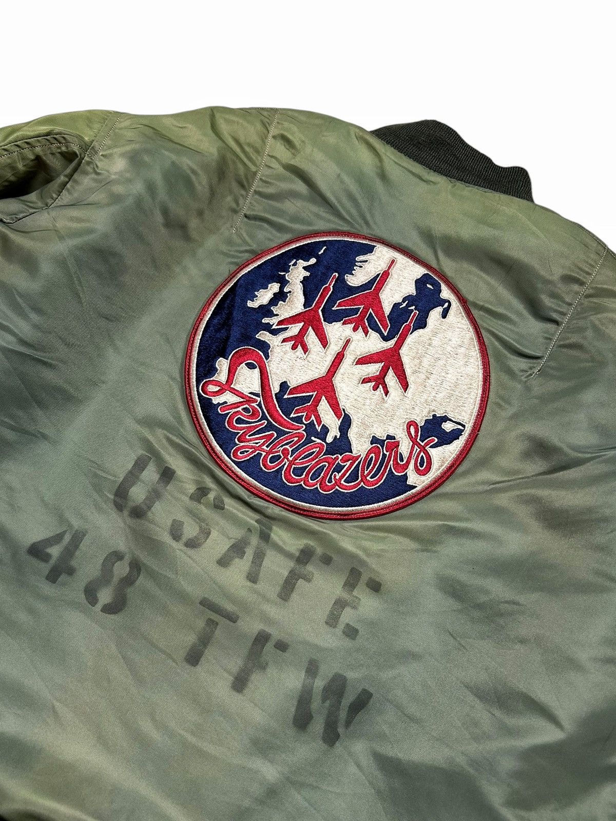 Buzz Rickson's × Toyo Enterprises Buzz Rickson’s Bomber Jacket MA-1 Usaf Harley Davidson Size US M / EU 48-50 / 2 - 9 Thumbnail