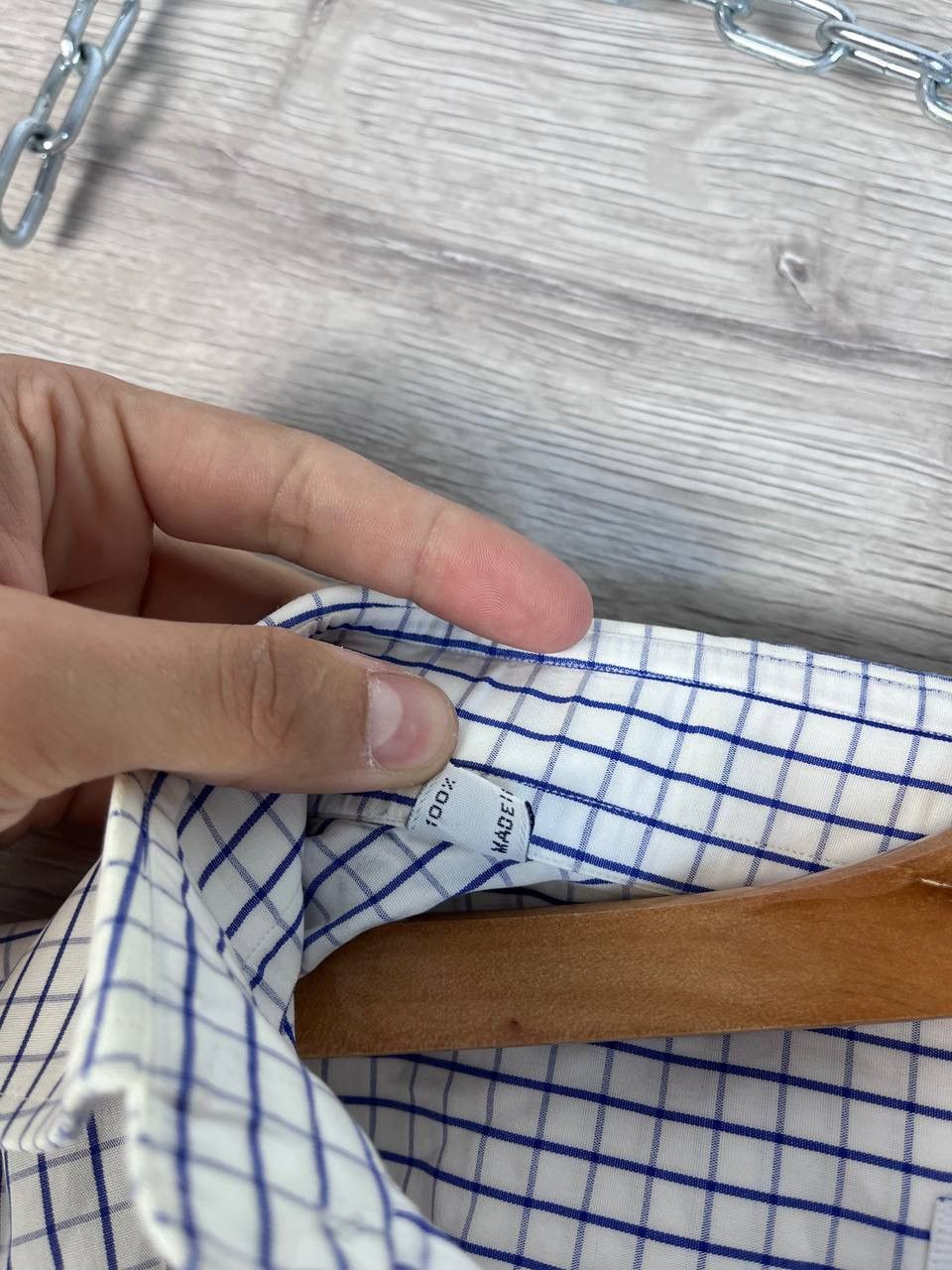 Other Men’s Button-down shirt Brioni made in Italy cotton Size US L / EU 52-54 / 3 - 5 Thumbnail