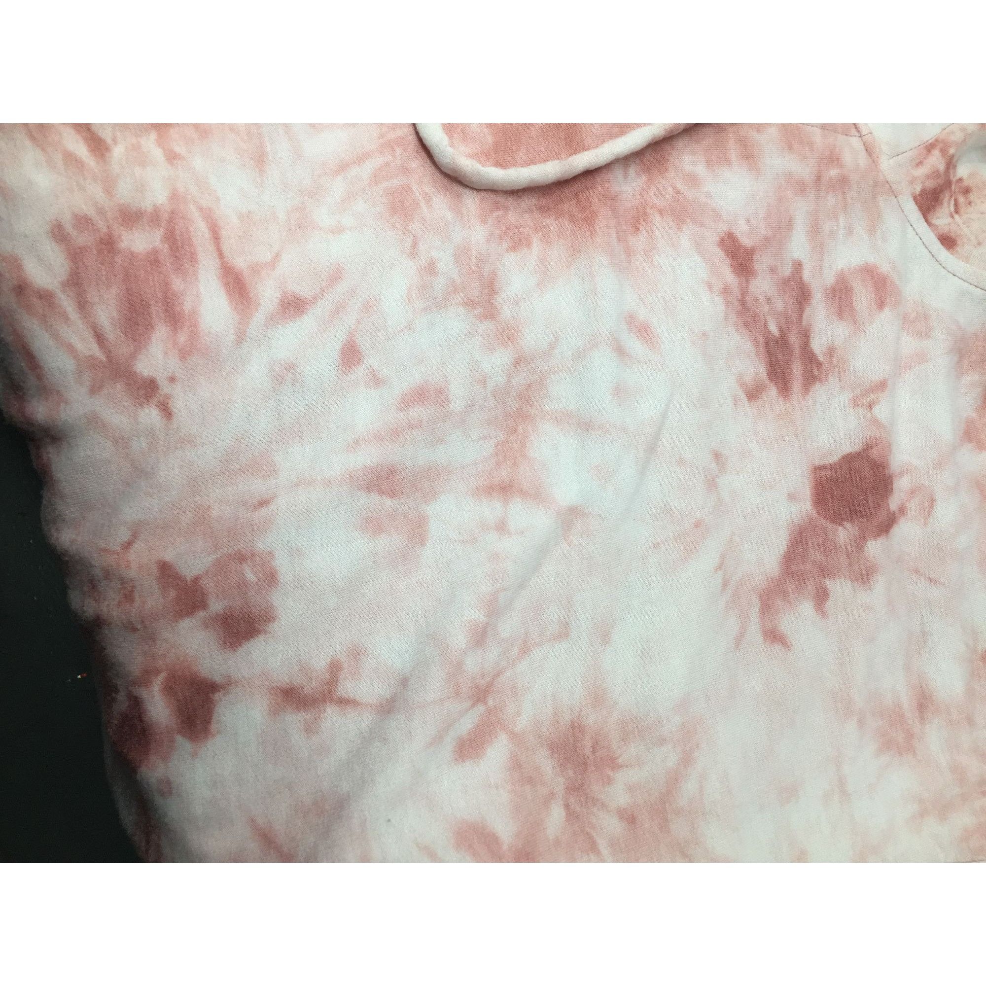 Other Como Blu Womens Size 2X Pink Tie Dyed Hoodie that ties in th Size XXL / US 16-18 / IT 52-54 - 4 Thumbnail