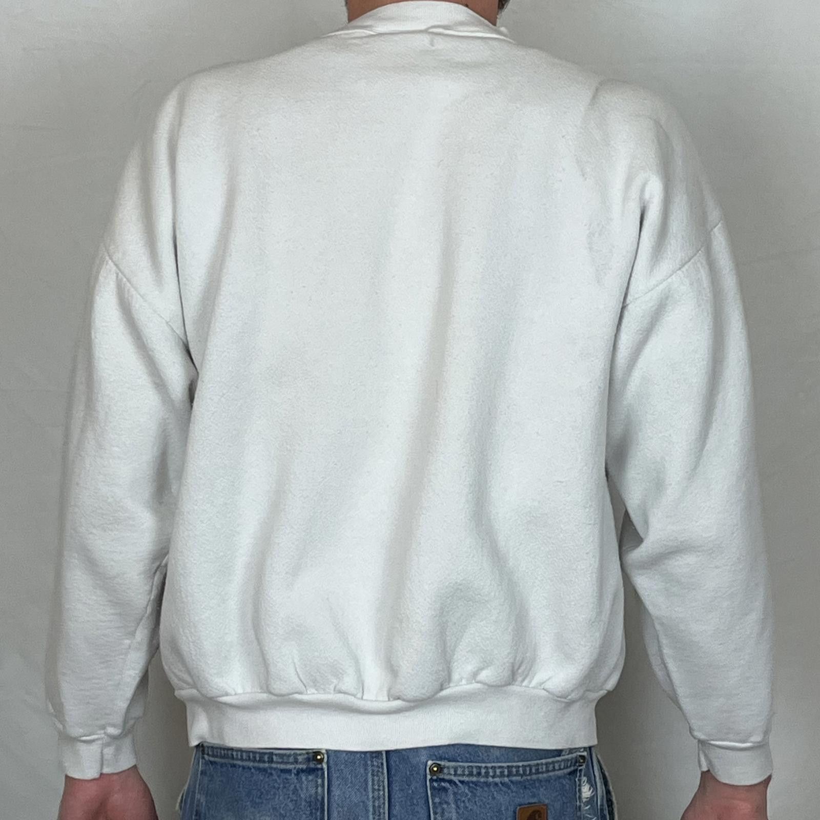 NASCAR VTG 90S NASCAR WINTER HEAT RACING GRAPHIC WHITE SWEATSHIRT L Size US L / EU 52-54 / 3 - 4 Thumbnail