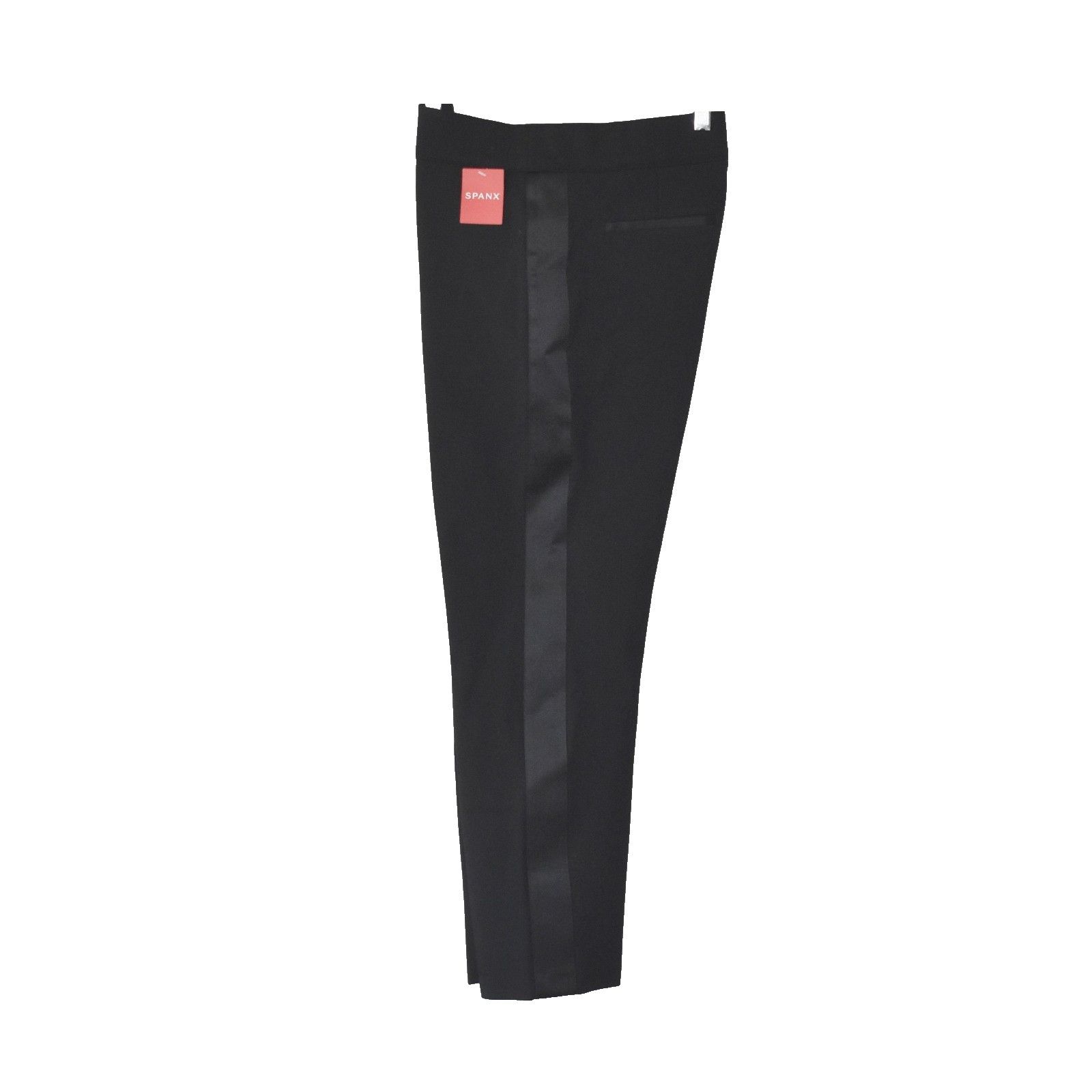 Spanx SPANX Classic Black Ponte Straight Satin Tape Pants Size M Size 29" - 3 Thumbnail